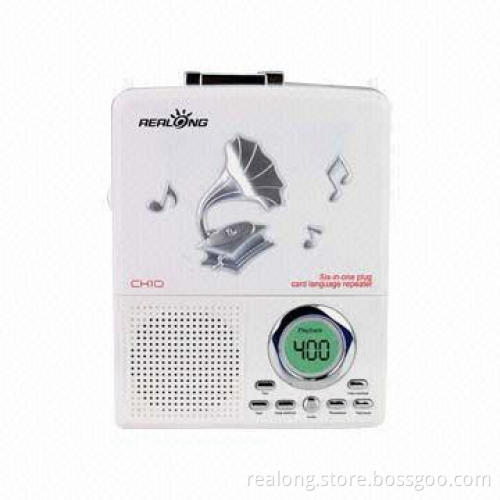 Portable radio with USB/SD card socket
